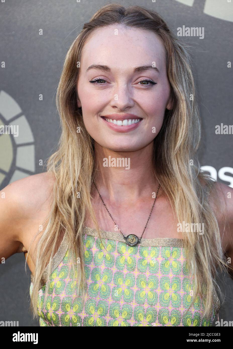 UNIVERSAL CITY, LOS ANGELES, CALIFORNIA, USA - JUNE 11: Irish actress Elva Trill arrives at the Charlize Theron Africa Outreach Project (CTAOP) 2022 Summer Block Party held at Universal Studios Backlot on June 11, 2022 in Universal City, Los Angeles, California, United States. (Photo by Xavier Collin/Image Press Agency) Stock Photo