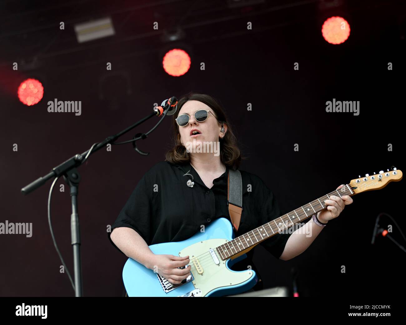 Berlin, Germany. 12th June, 2022. Singer Pamela Connolly of the Irish