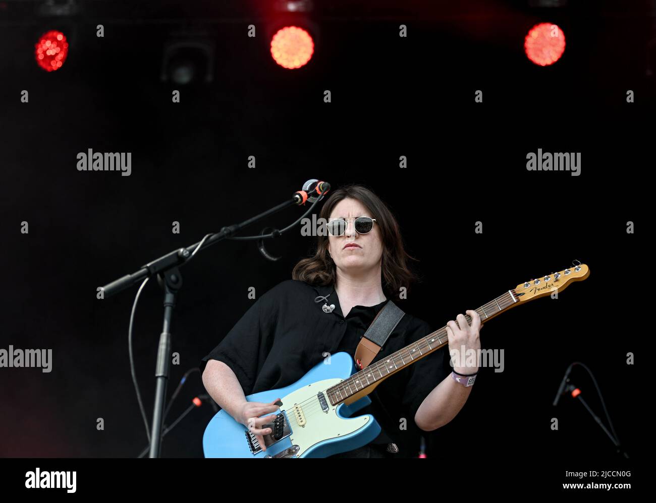 Berlin, Germany. 12th June, 2022. Singer Pamela Connolly of the Irish