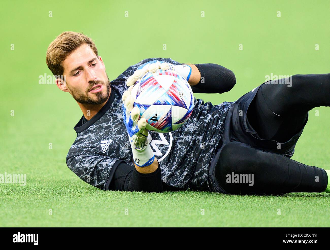Kevin Trapp, DFB 12,  in the UEFA Nations League 2022 match HUNGARY - GERMANY 1-1  in Season 2022/2023 on Juni 11, 2022  in Budapest, Hungary.  © Peter Schatz / Alamy Live News Stock Photo
