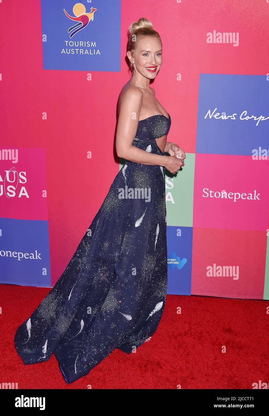 LOS ANGELES, CA - JUNE 11: Nicky Whelan attends G'Day USA and The