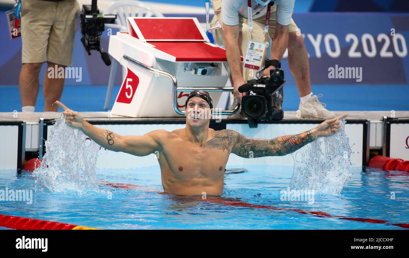 JULY 29th, 2021 - TOKYO, JAPAN: Caeleb Dressel of the United States ...