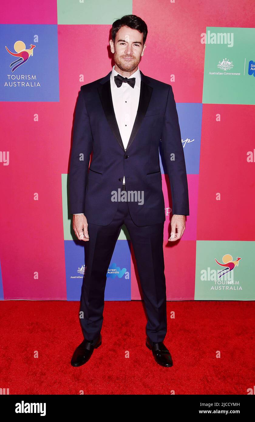 LOS ANGELES, CA - JUNE 11: Ben Lawson attends G'Day USA and The American Australian Association 2022 G'Day AAA Arts Gala at JW Marriott Los Angeles L. Stock Photo