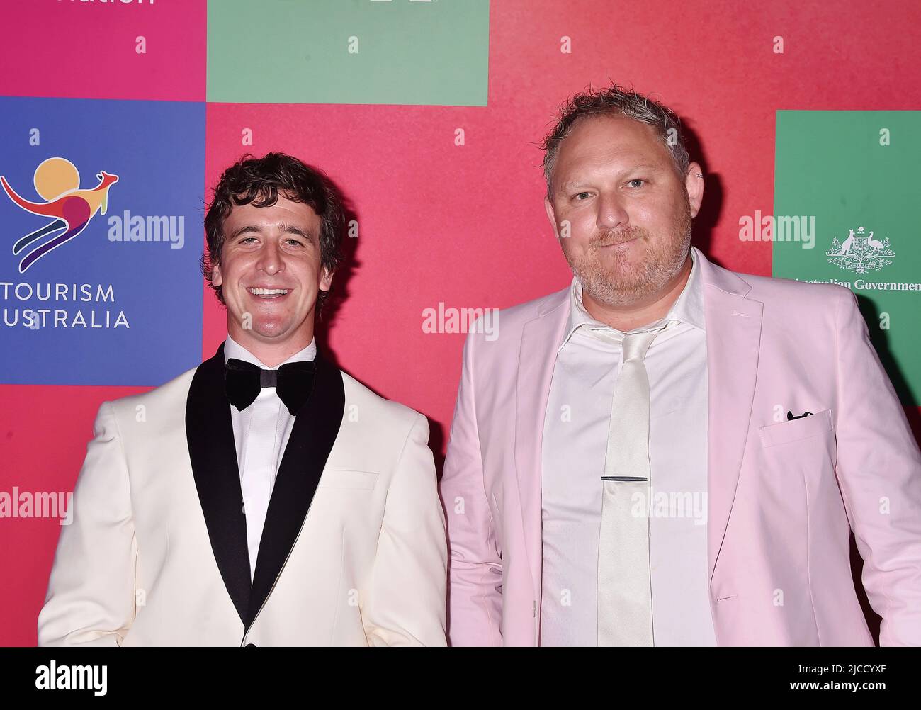 LOS ANGELES, CA - JUNE 11: Monty Koludrovic, Stuart Duckworth attends G
