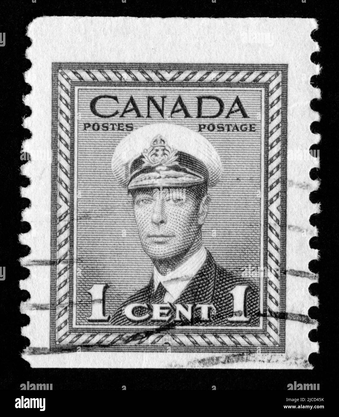Stamp print in Canada Stock Photo Alamy