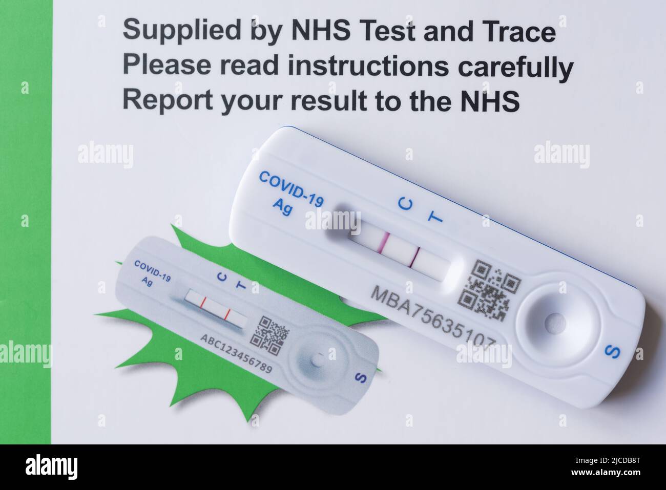 NHS Lateral Flow Test Kits