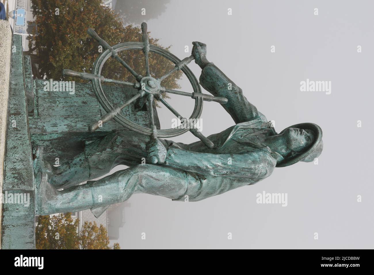 The Fisherman's Memorial,Gloucester, Massachusetts Stock Photo