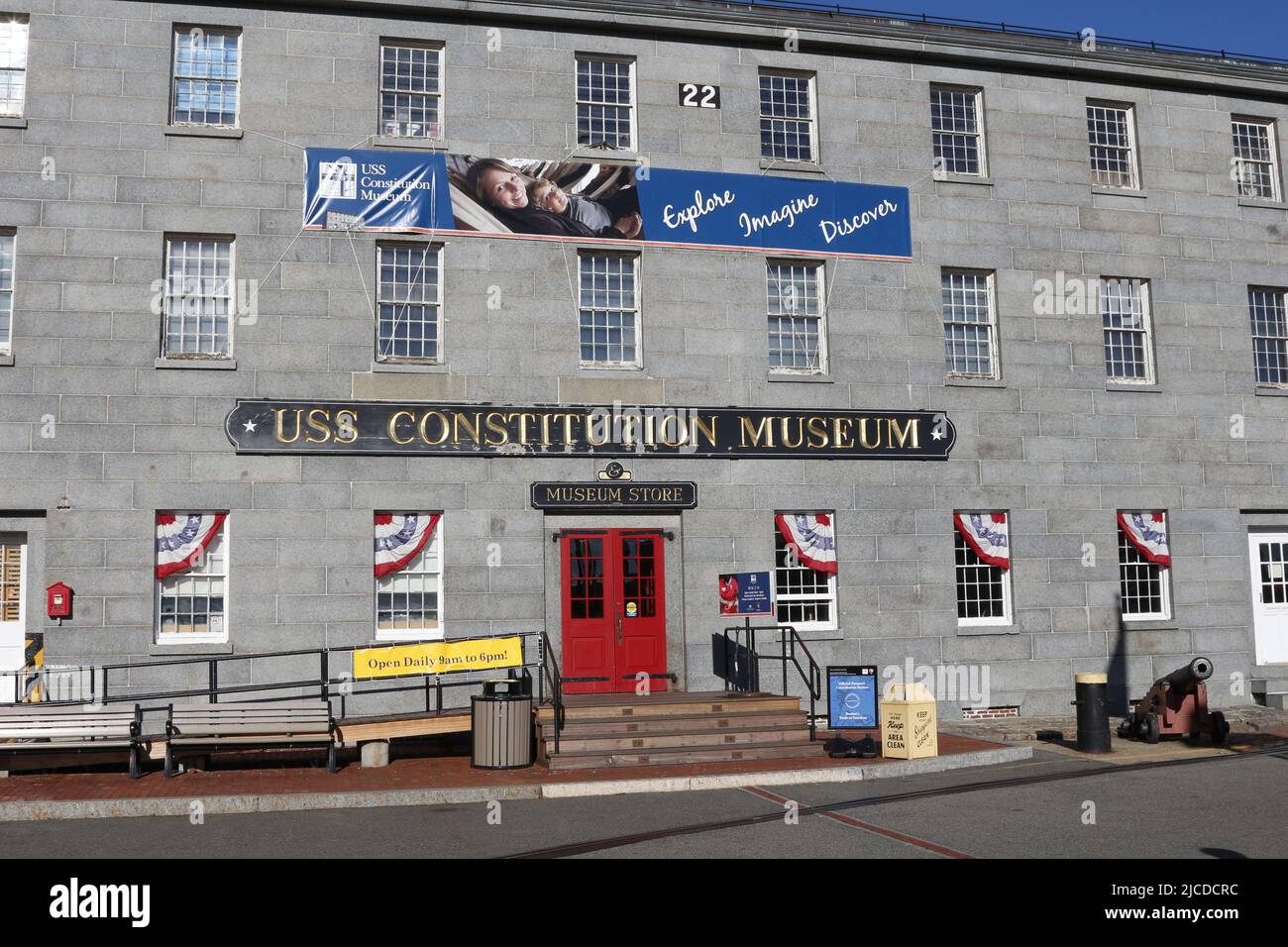 Museum of USS Constitution, Boston, Massachusetts Stock Photo Alamy