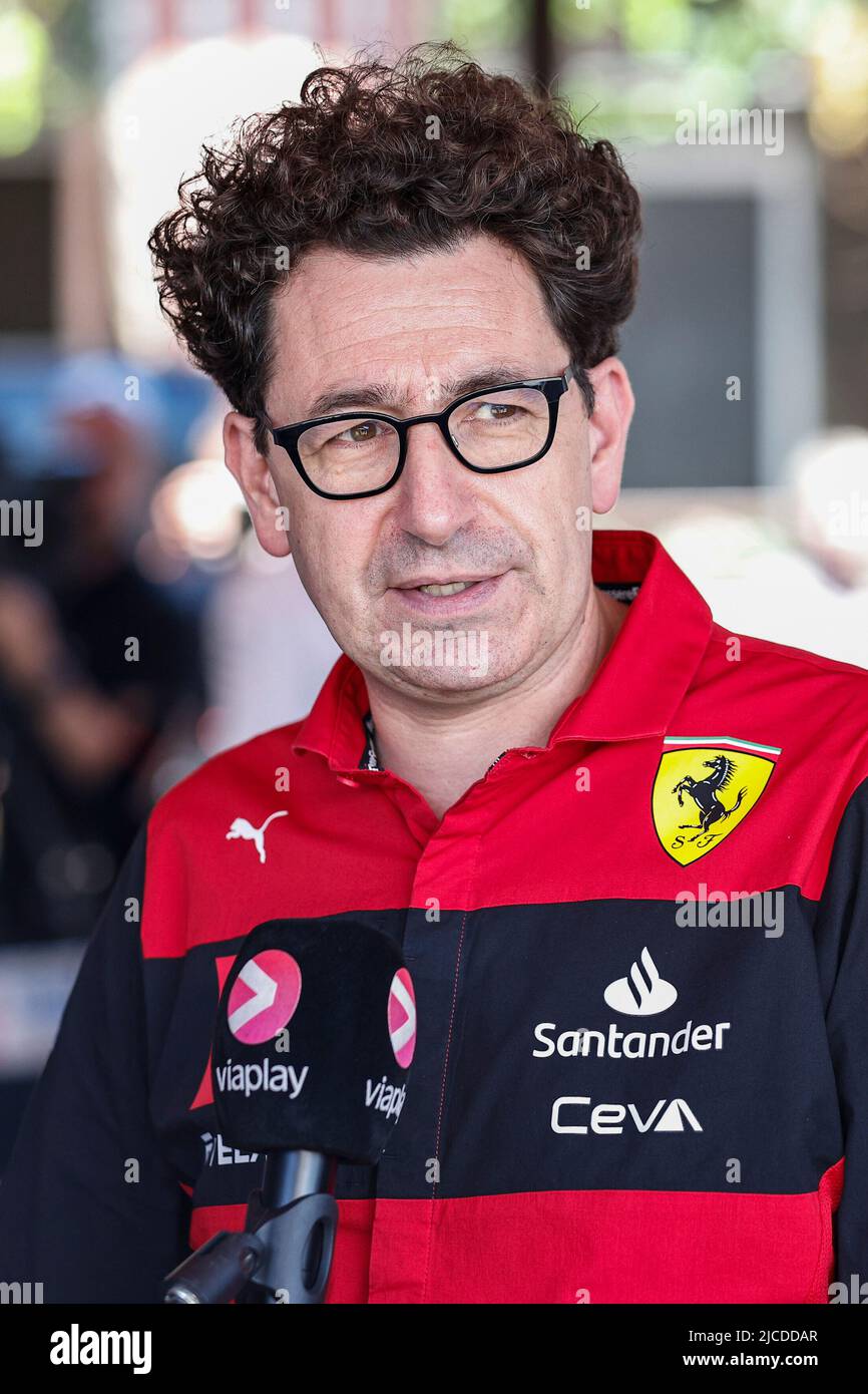 Interview with mattia binotto hires stock photography and images Alamy