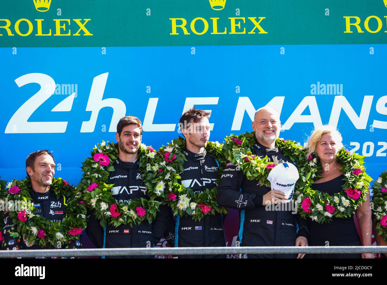 Le Mans, France. 12th June, 2022. 45 THOMAS Steven (usa), ALLEN James (aus), BINDER René (aut