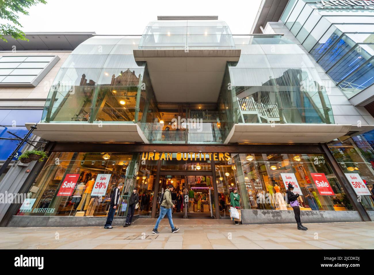 Urban Outfitters Market Street Store, Manchester, UK. Chain store selling  clothing, accessories and items for the home. England, UK Stock Photo -  Alamy