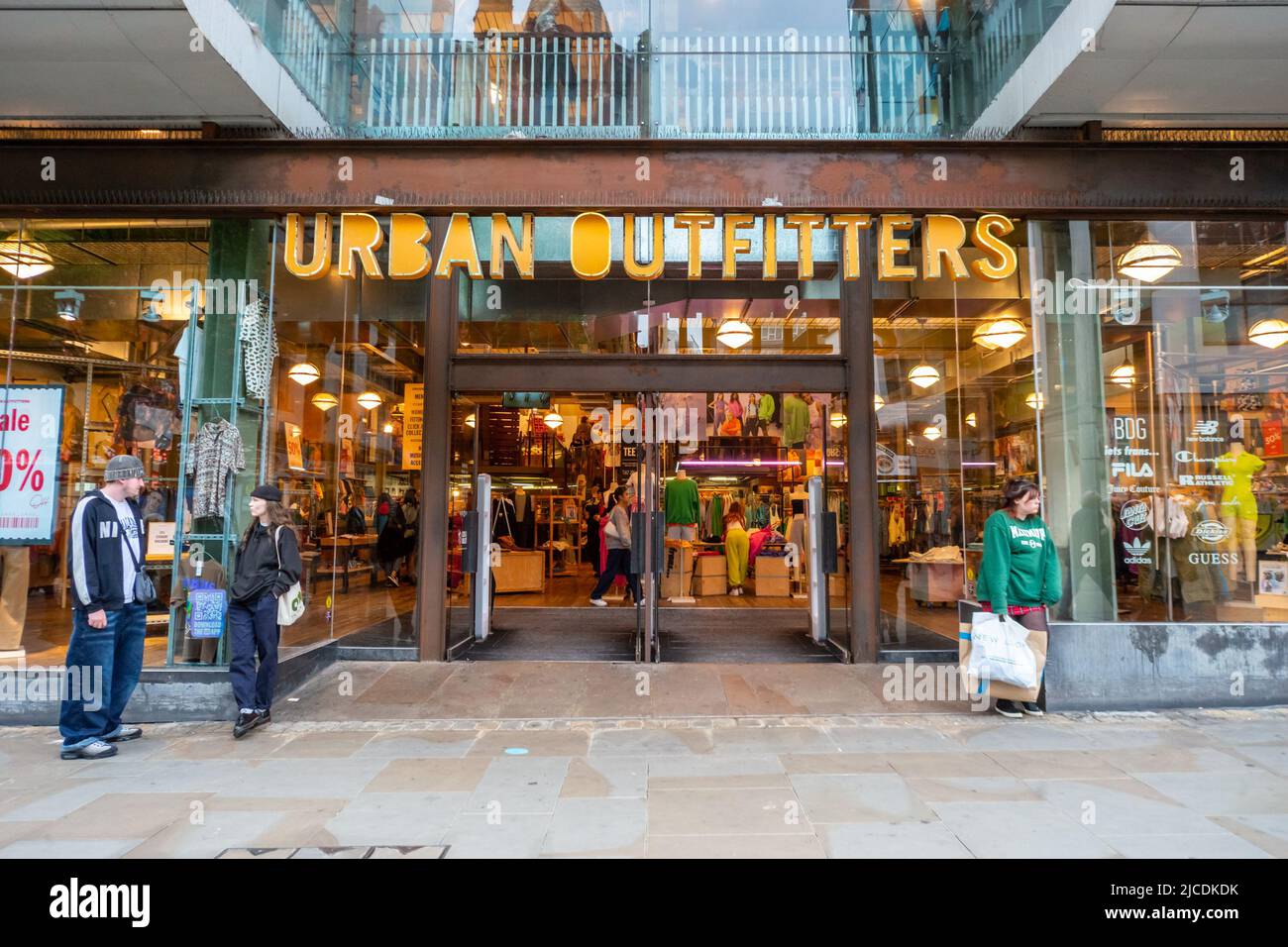 Urban Outfitters Market Street Store, Manchester, UK. Chain store