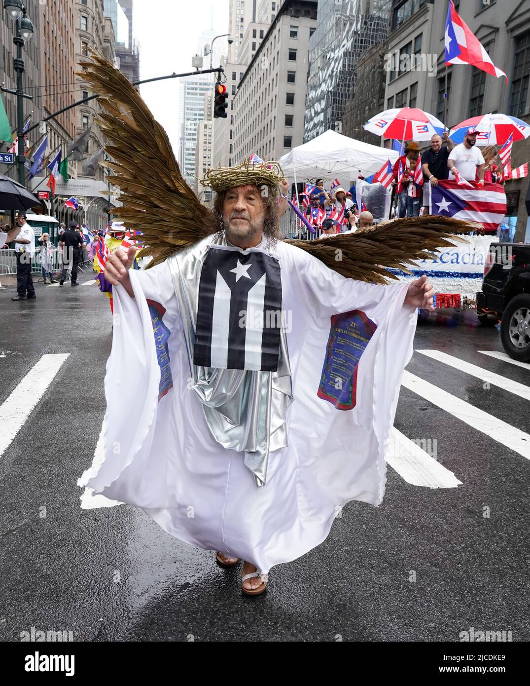 New York, United States, 12 June, 2022 The 2022 Puerto Rican Day Parade ...