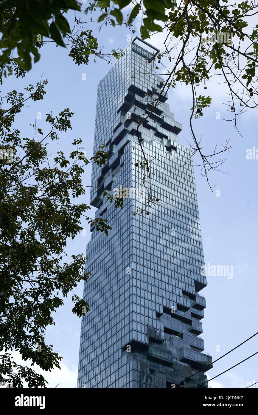 Skyscraper in the city in Bangkok Stock Photo