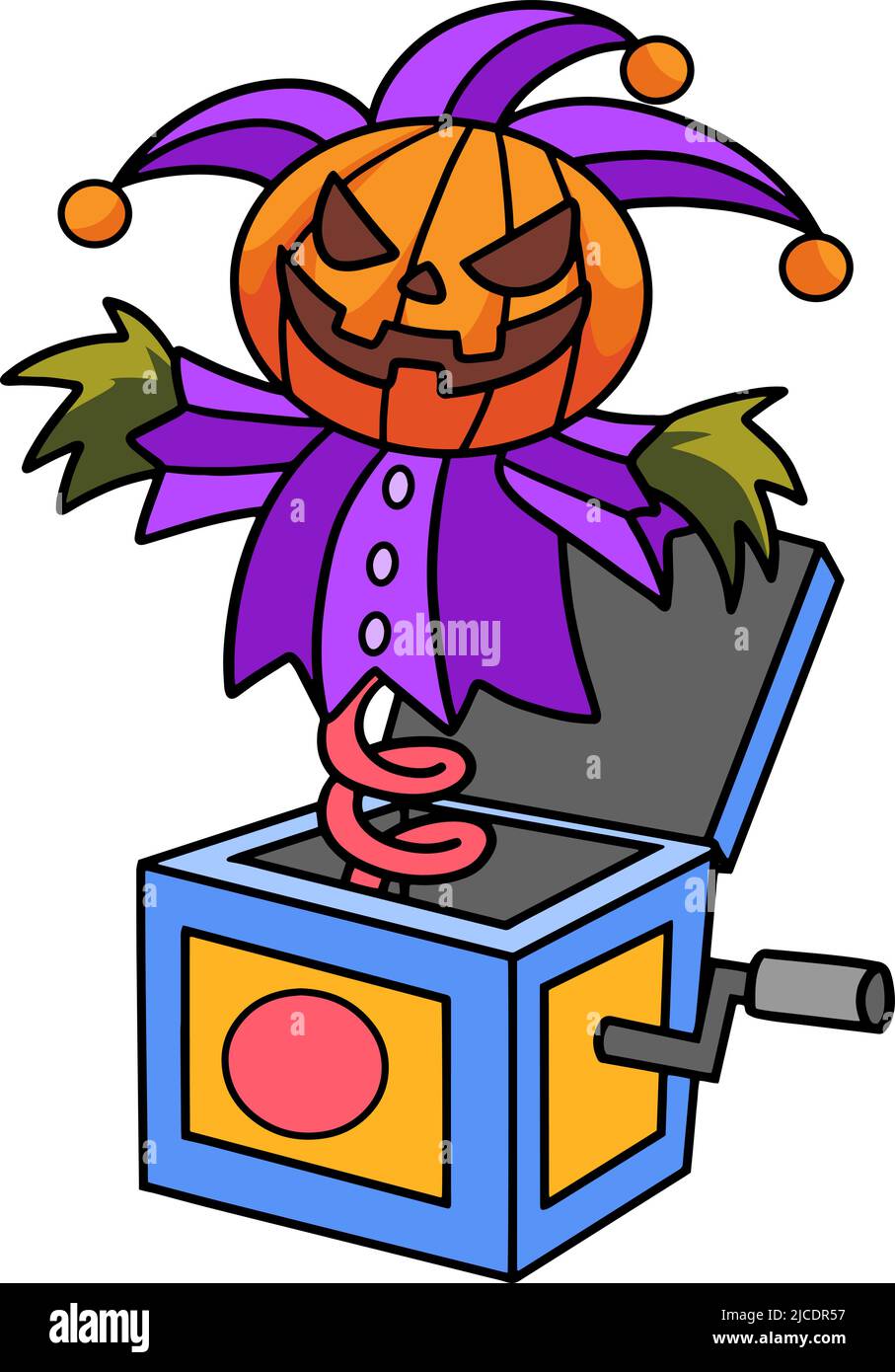 Cartoon drawing of jack in the box hi-res stock photography and images ...