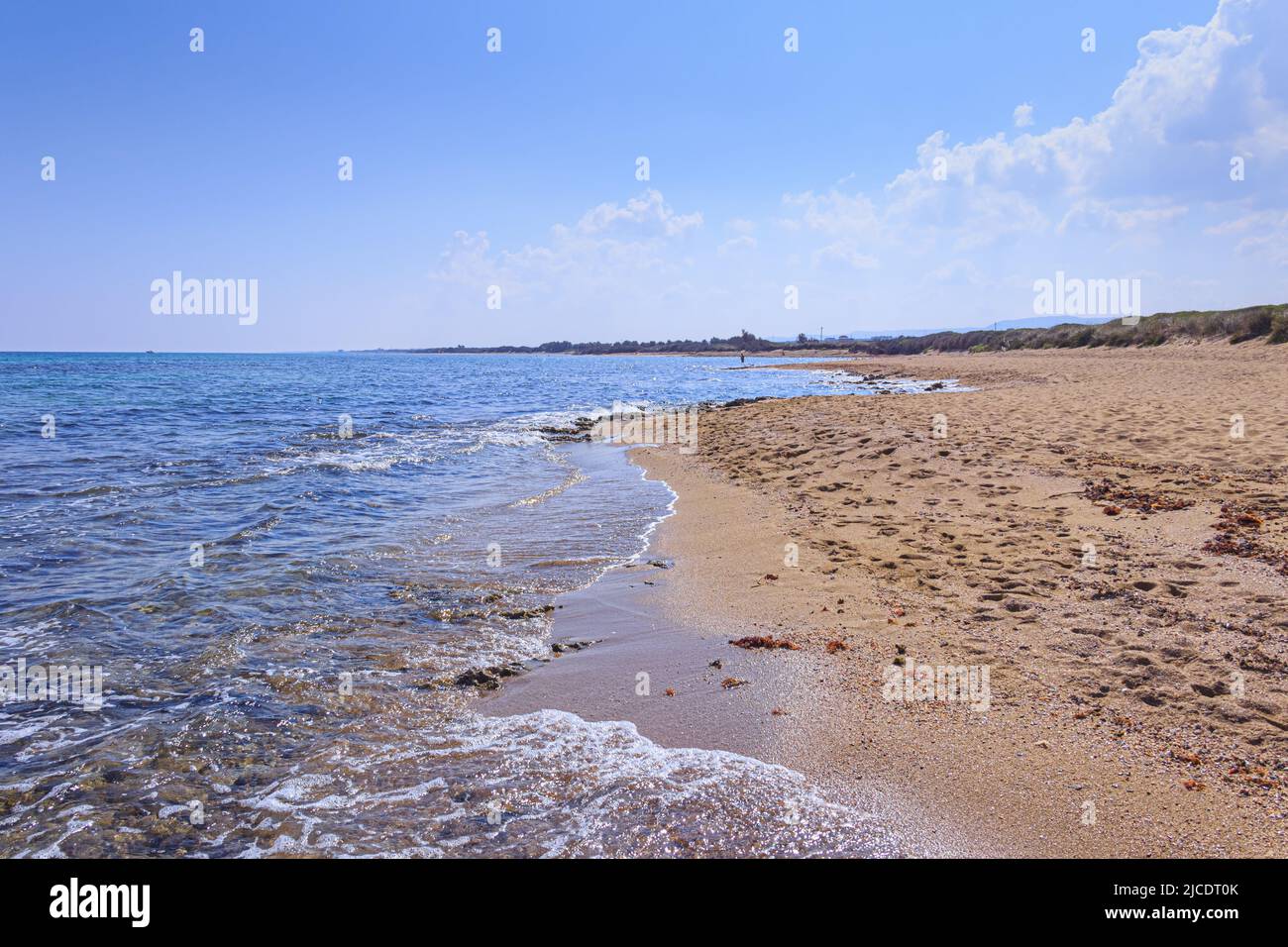 Relax beach in Apulia, Italy: the Regional Natural Park Dune Costiere