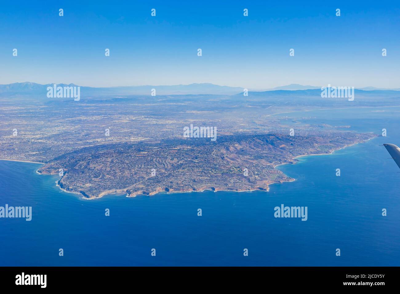 Aerial view of the Rancho Palos Verdes at California Stock Photo Alamy