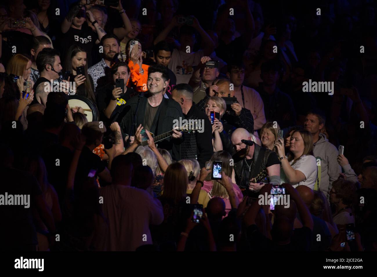 The Script live at M&S Bank Arena Liverpool Uk, 19th May 2022 Stock ...