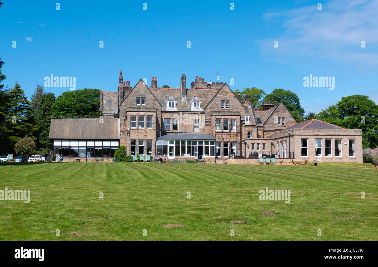 The Grinkle Park Hotel and restaurant with 35 acre grounds, near Whitby North Yorkshire Stock Photo