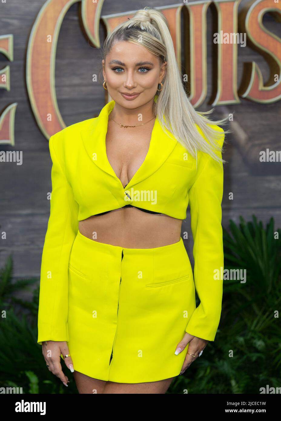 The UK premiere and Celeb Screening of 'Jungle Cruise' held at the