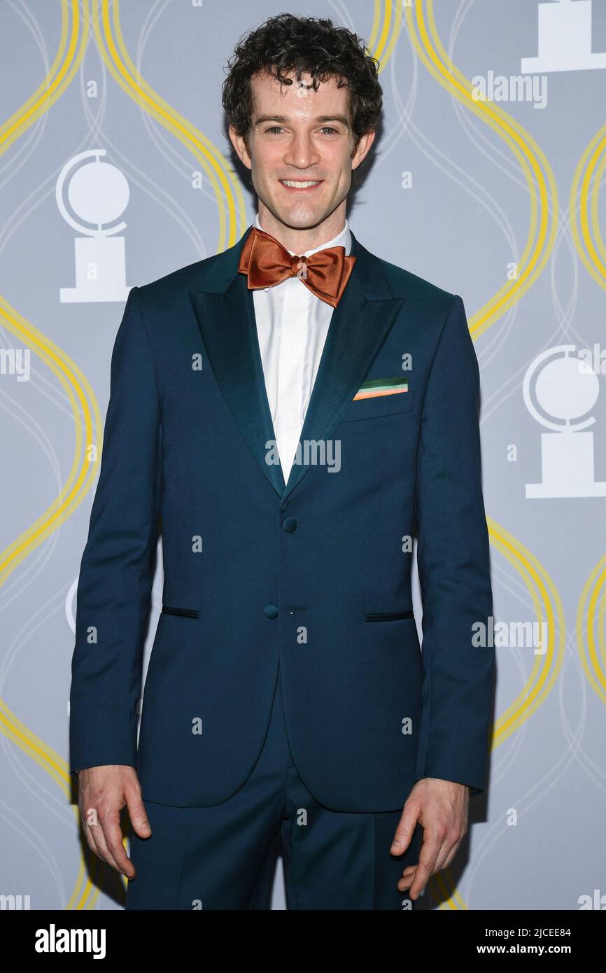 New York, USA. 12th June, 2022. A.J. Shively walking on the red carpet ...
