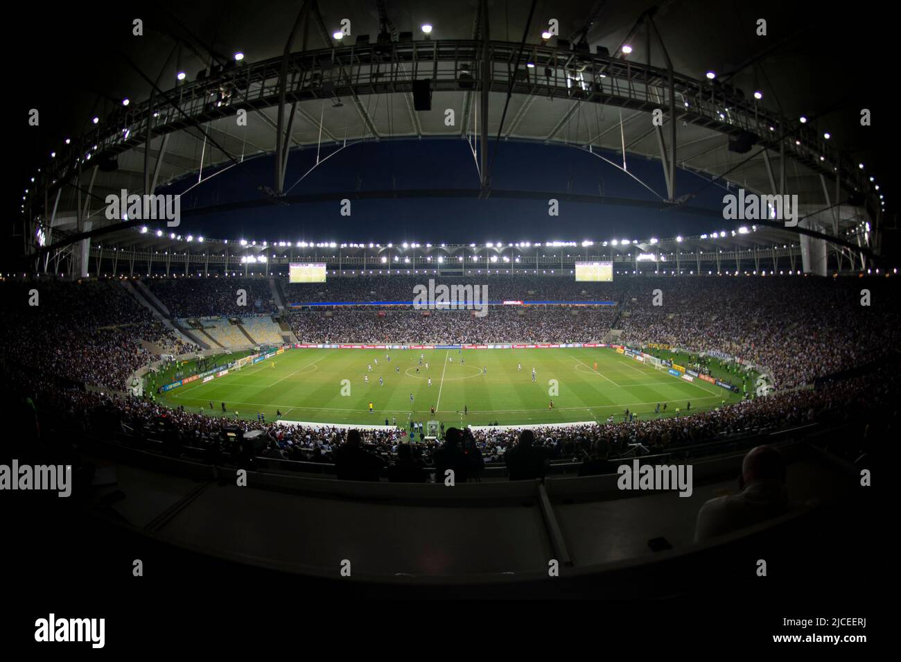 Rio, Brazil - June 12, 2022: arena view in match between Vasco vs ...