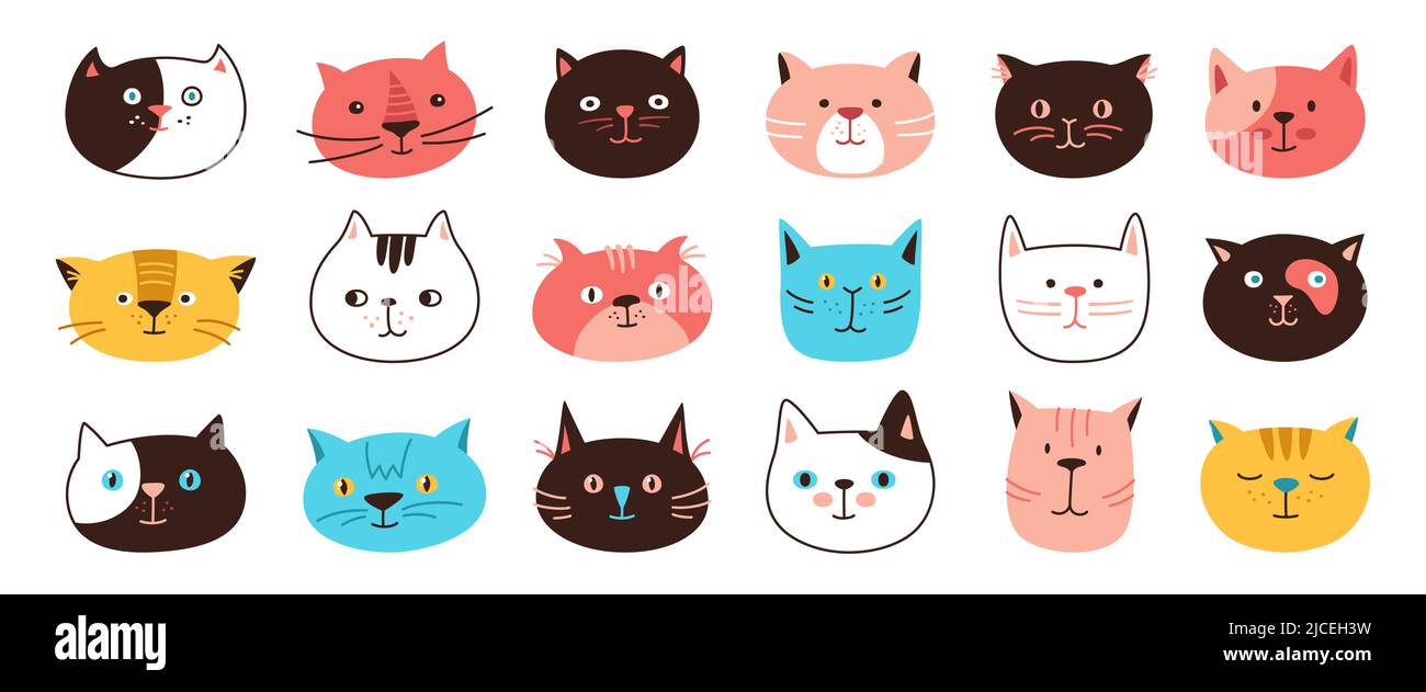 100 Pieces Cute Cat Laptop Stickers Waterproof Vinyl Kawaii Decals for  Water Bottles Cartoon Cat Stickers for Decoration Laptop Luggage Skateboard  Car