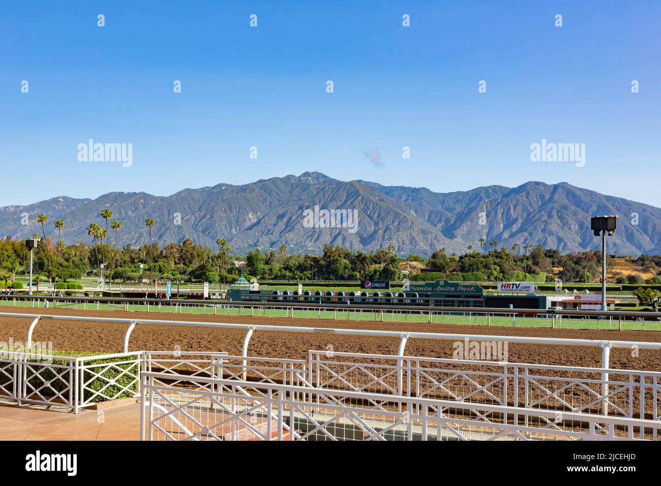 Santa anita park race hi-res stock photography and images - Alamy