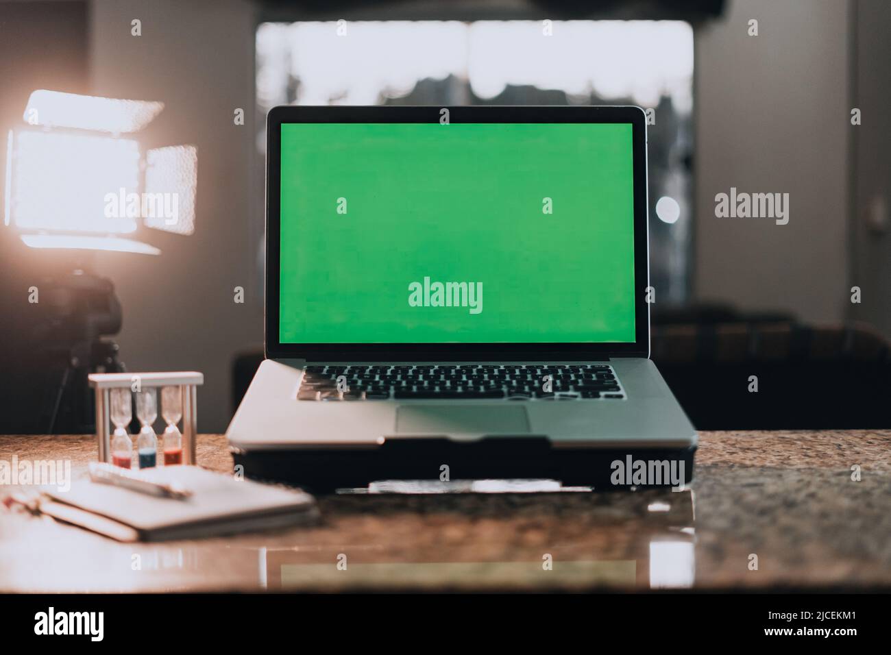 Adding background to green screen hires stock photography and images