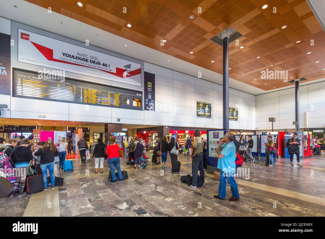 The Matabiau station in Toulouse, France Stock Photo Alamy