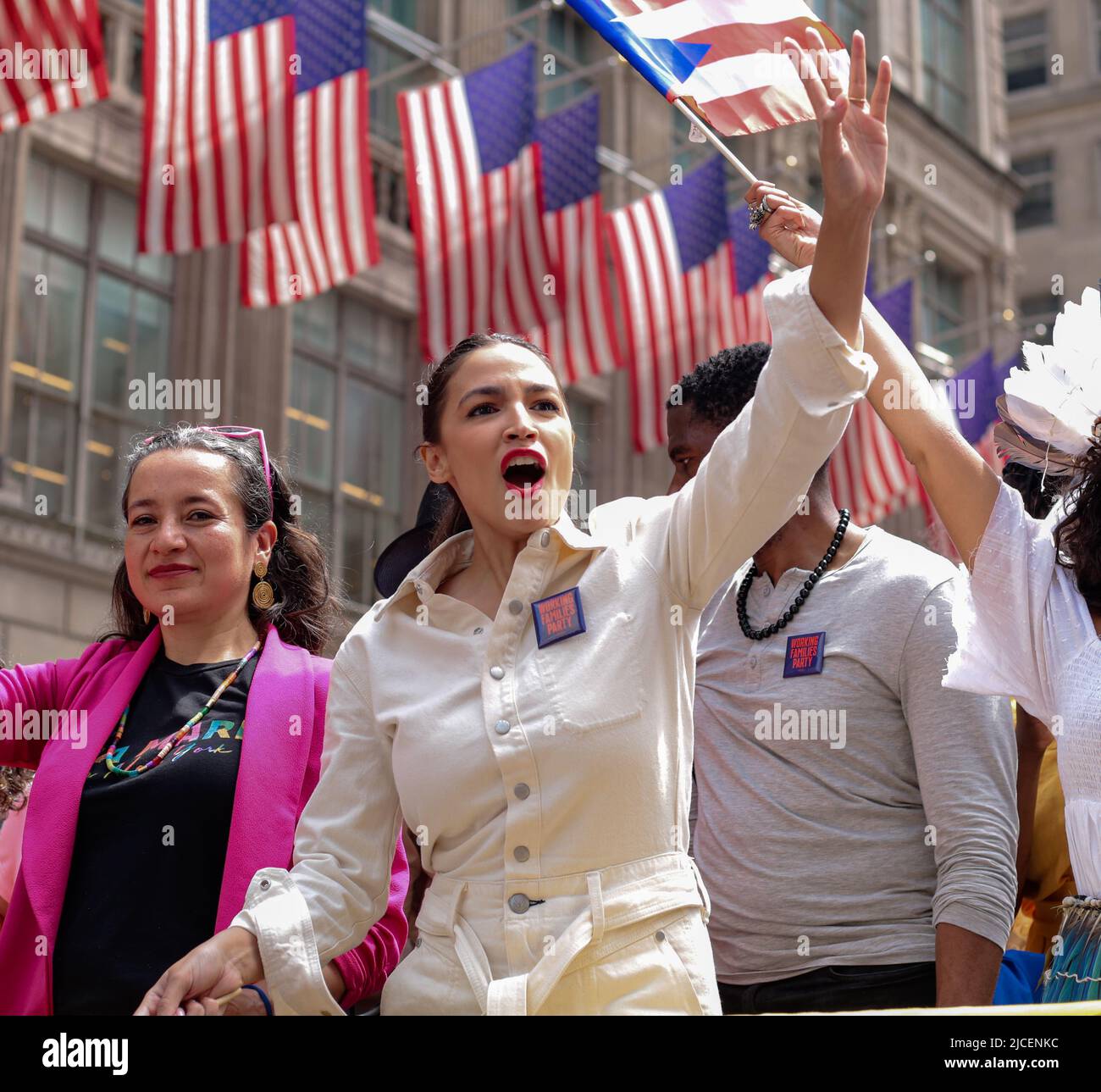 New York, New York June 12, 2022 Alexandria OcasioCortez