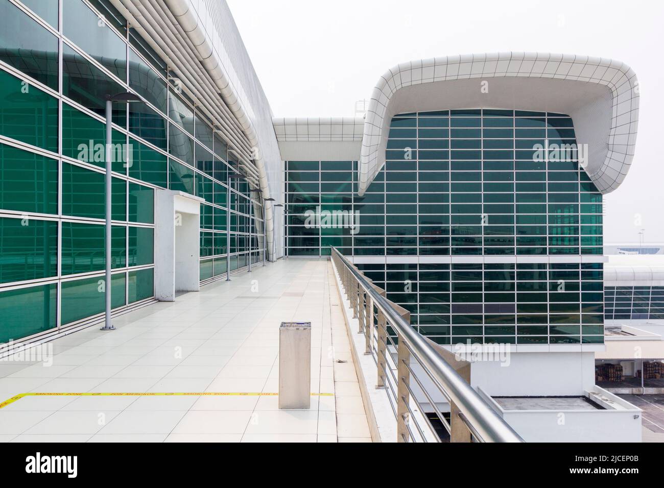 Exterior of the KLIA2 airport terminal in Selangor Malaysia Stock Photo