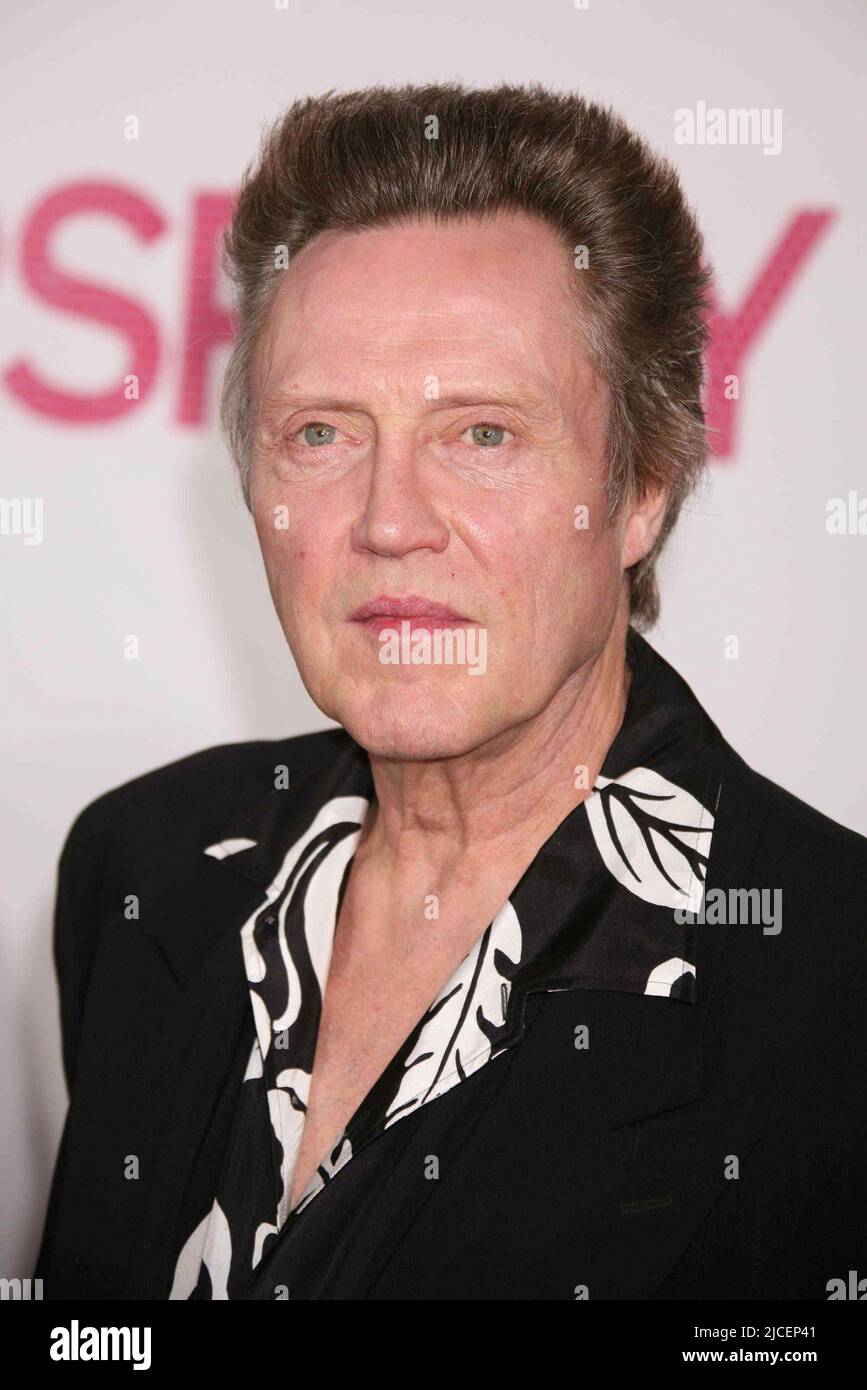 Christopher Walken attends the premiere of New Line Cinema's 'Hairspray' at The Ziegfeld Theater in New York City on July 16, 2007.  Photo Credit: Henry McGee/MediaPunch Stock Photo