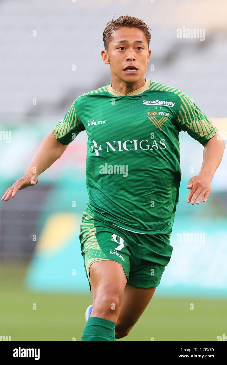 Tokyo Japan 12th June 22 Ryuji Sugimoto Verdy Football Soccer 22 J2 League Match Between Tokyo