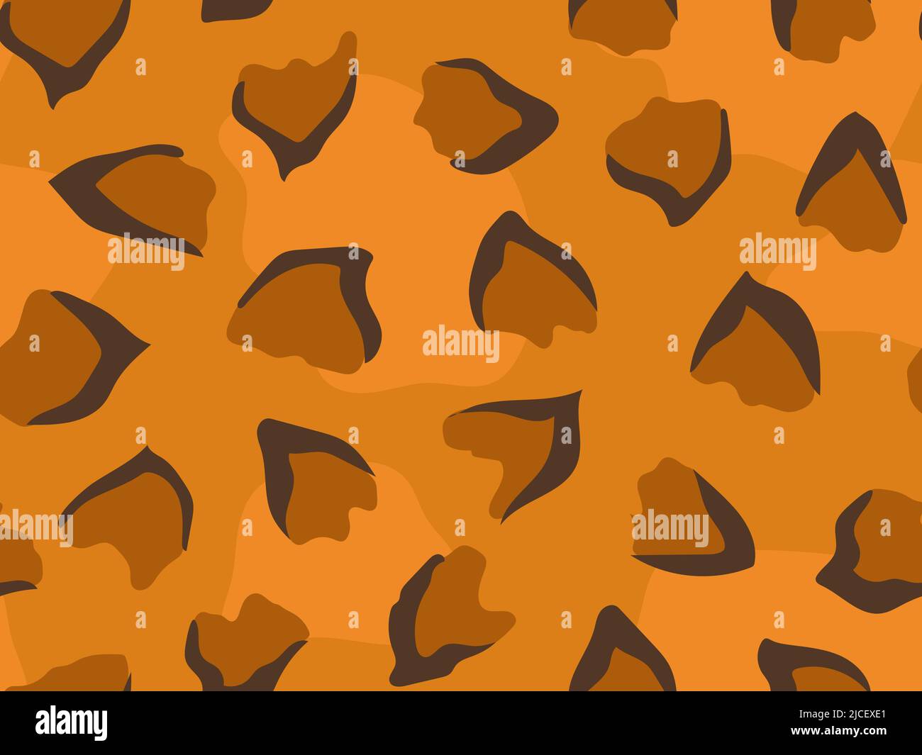 leopard skin on an isolated white background Stock Vector Image & Art ...