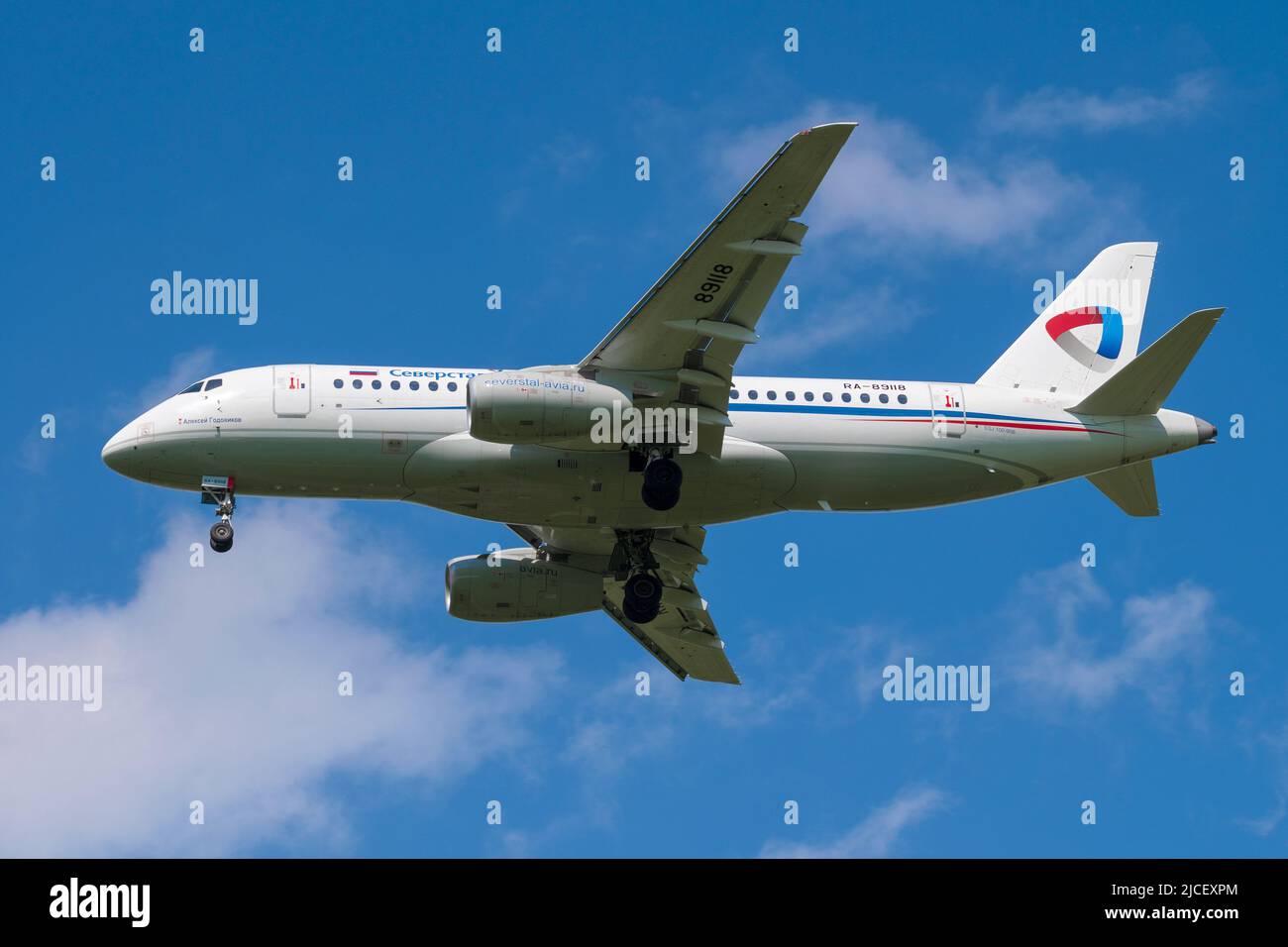 Superjet 100 95b hi-res stock photography and images - Alamy