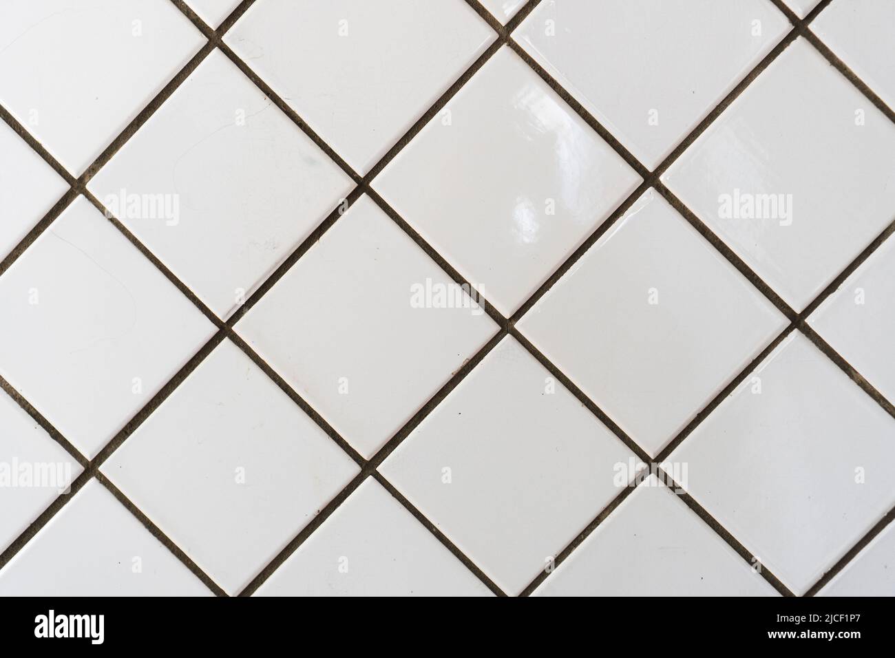 White tiles texture white bathroom hi-res stock photography and images -  Alamy