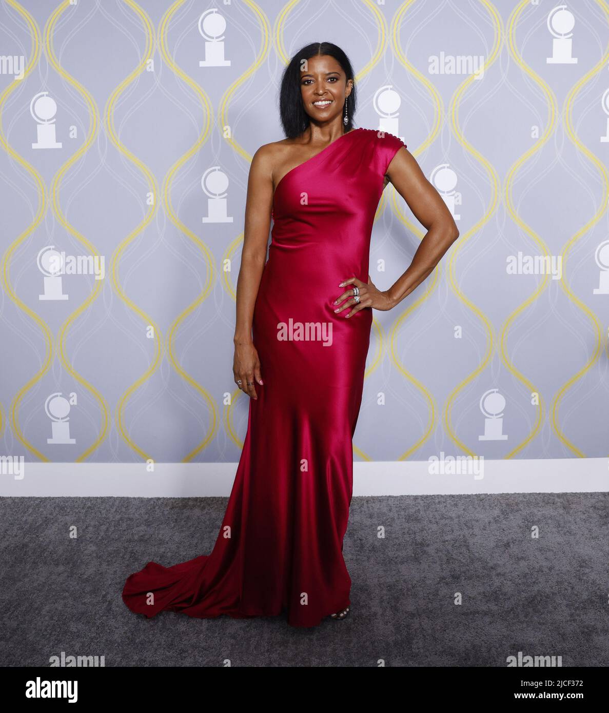 New York, United States. 13th June, 2022. Renee Elise Goldsberry arrives on the red carpet at The 75th Annual Tony Awards at Radio City Music Hall on June 12, 2022 in New York City. Photo by John Angelillo/UPI Credit: UPI/Alamy Live News Stock Photo