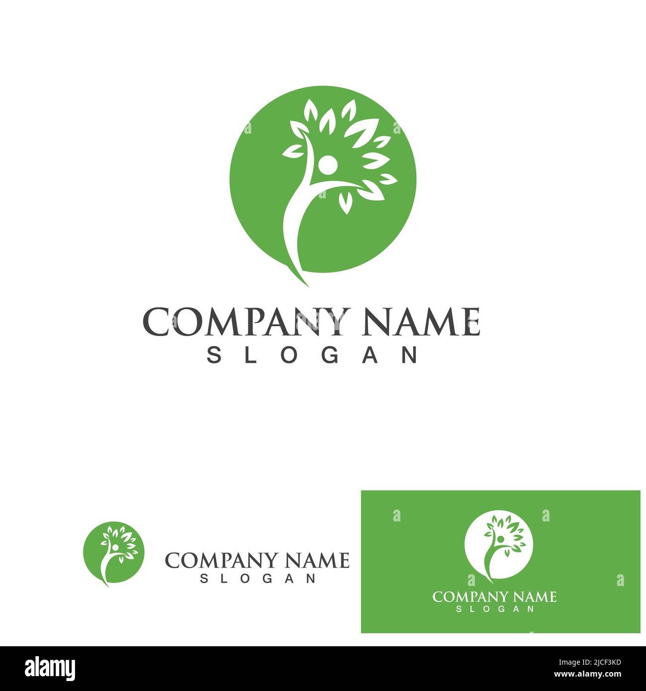 People tree logo and symbol vector template Stock Vector Image & Art ...