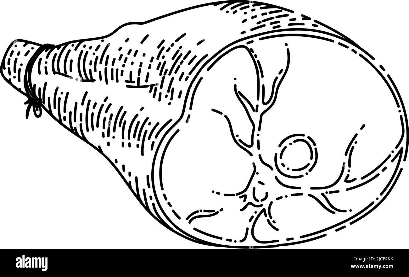 pork meat sketch hand drawn vector Stock Vector Image & Art Alamy