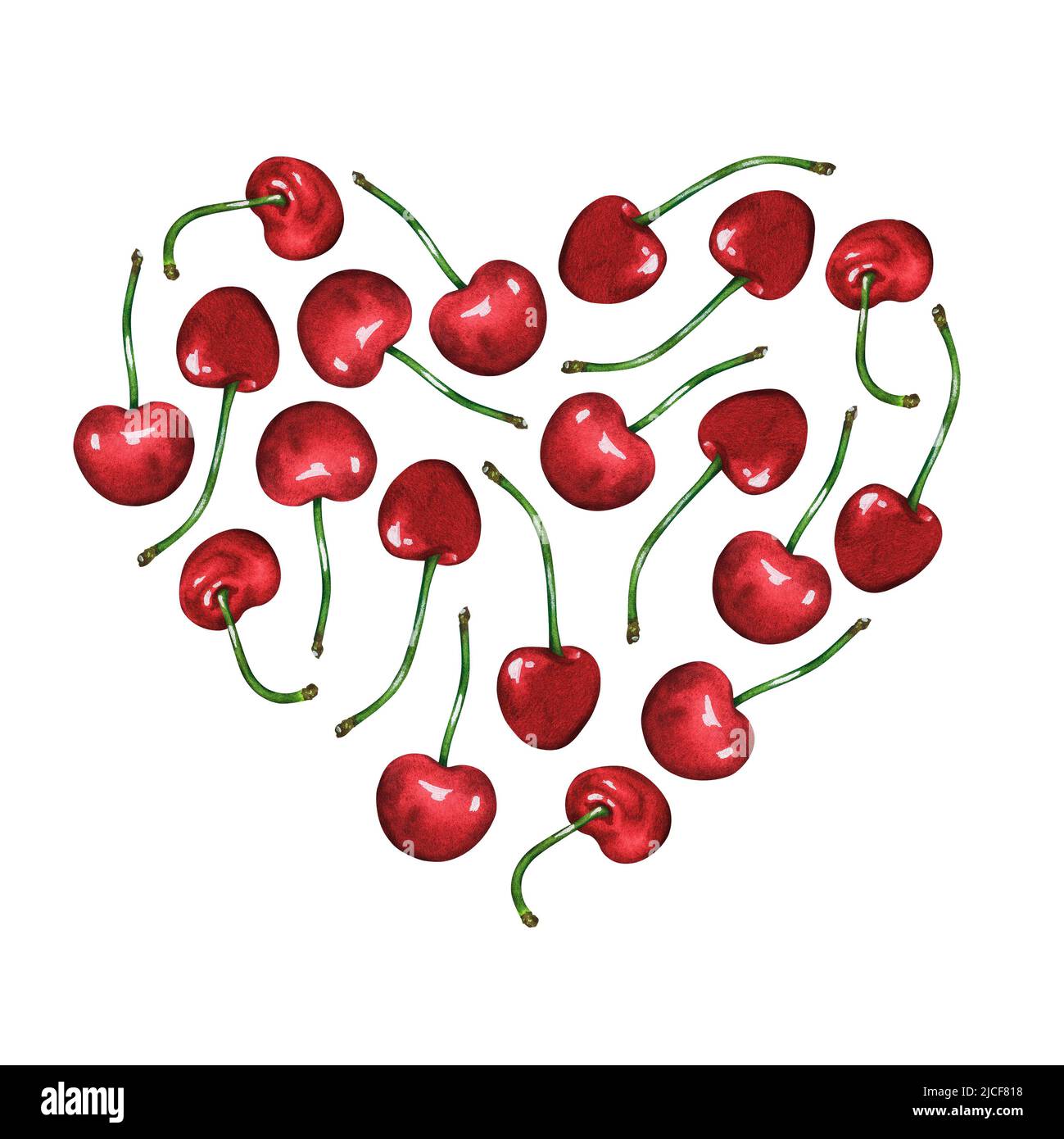 Sweet heart cherry hi-res stock photography and images - Alamy