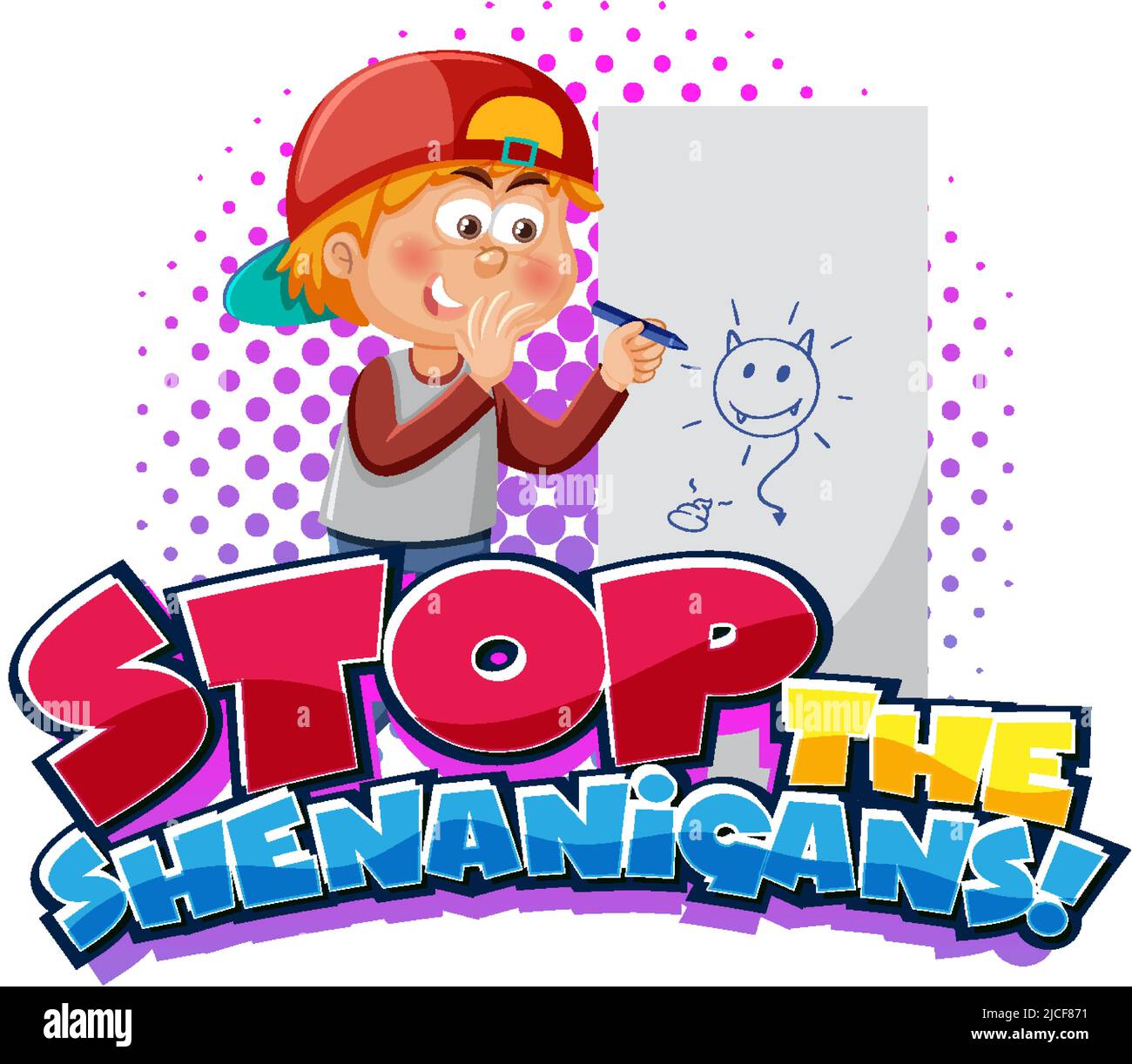 Stop the shenanigans Cut Out Stock Images & Pictures - Alamy