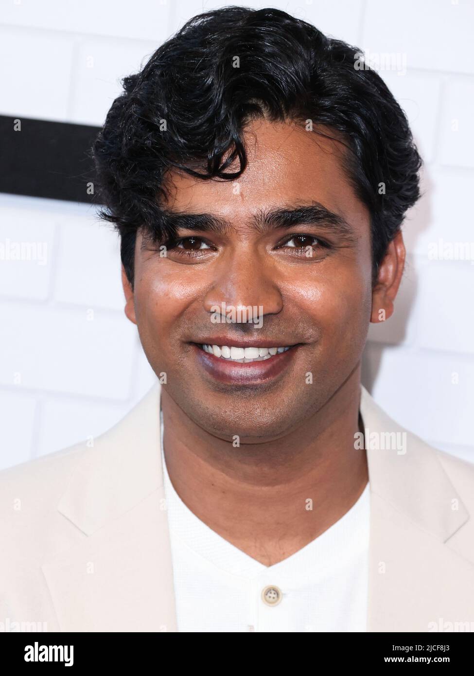 LOS ANGELES, CALIFORNIA, USA - JUNE 12: Indian actor Anupam Tripathi arrives at Netflix's 'Squid