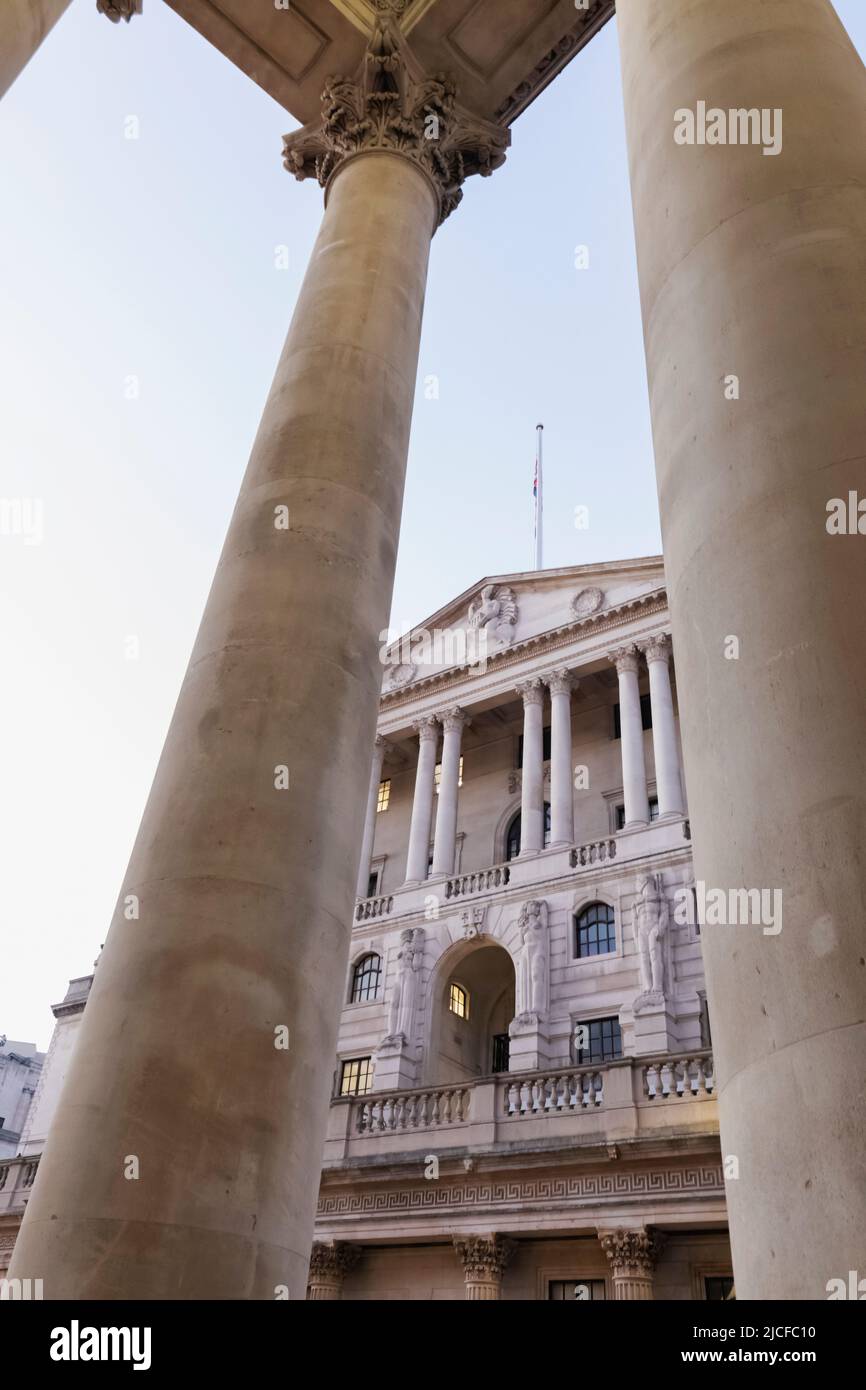 England, London, City of London, Bank of England Stock Photo