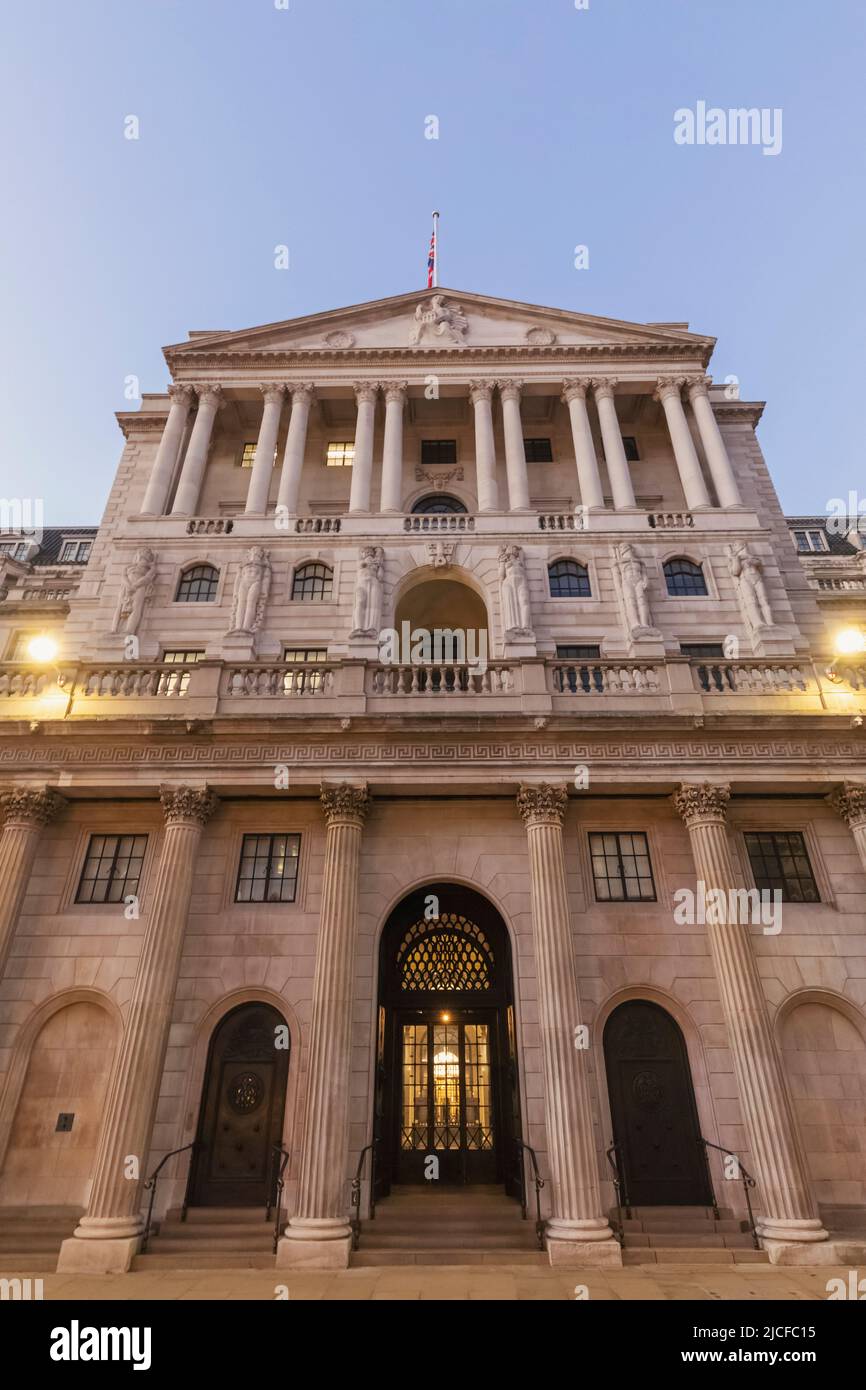 England, London, City of London, Bank of England Stock Photo