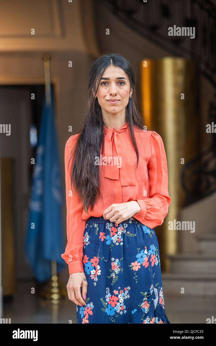 Iraqi Yazidi human rights activist Nobel peace price winner, Nadia