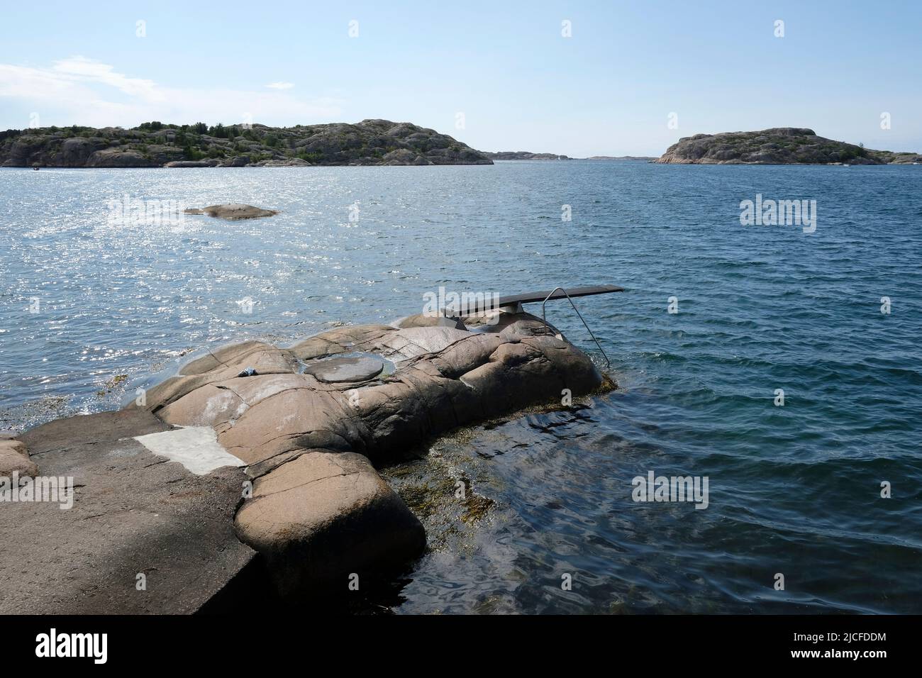 Sweden coast diving board hires stock photography and images Alamy