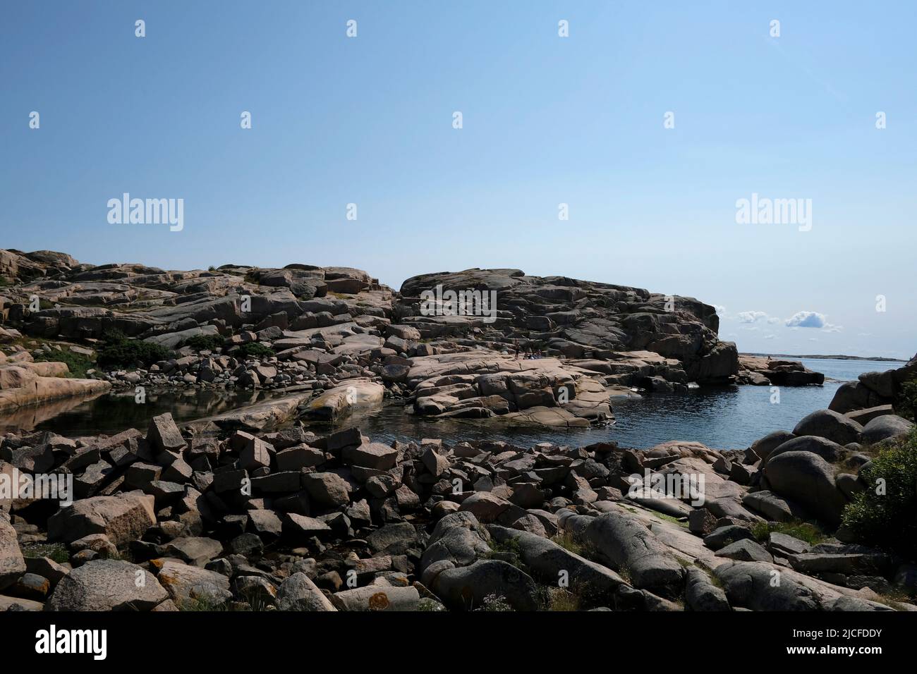 Sweden, Bohuslän, Smögen, coast, rocks Stock Photo - Alamy