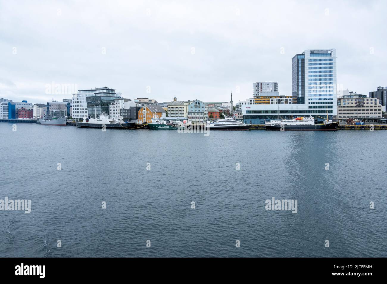 Norway, Nordland, Bodø, city view Stock Photo - Alamy