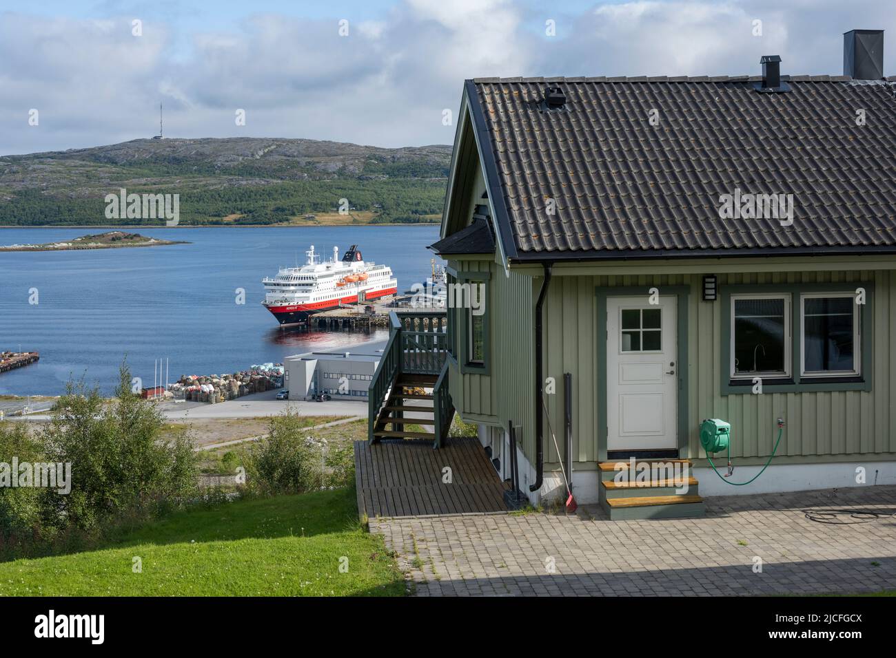 Norway, Troms og Finnmark, Kirkenes, country house Stock Photo Alamy